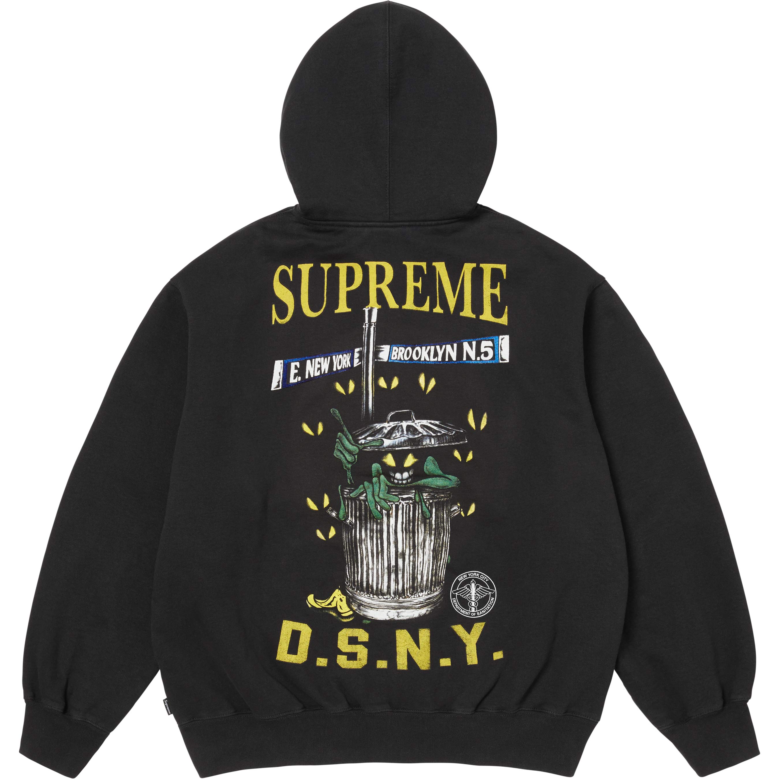 Supreme/DSNY Zip Up Hooded Sweatshirt view 11